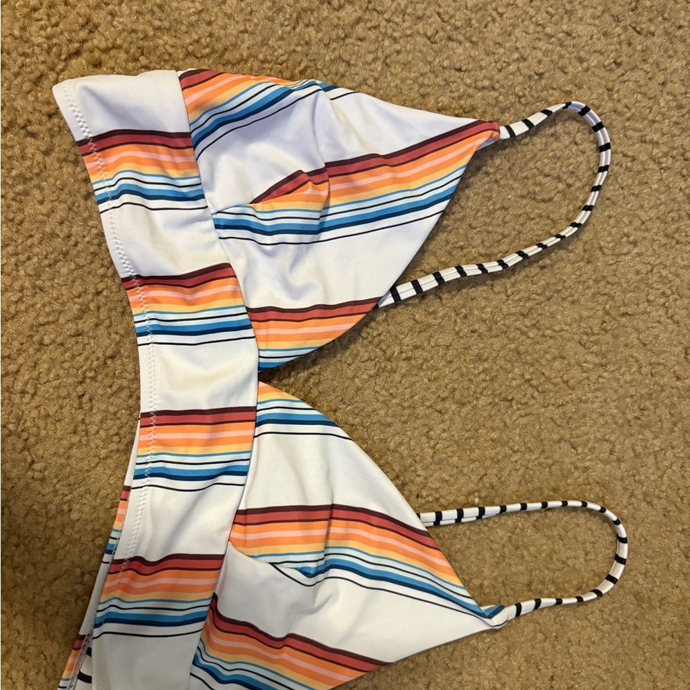Striped Swim Top